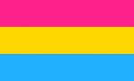 Large Pansexual Pride Flag 3' x 5'